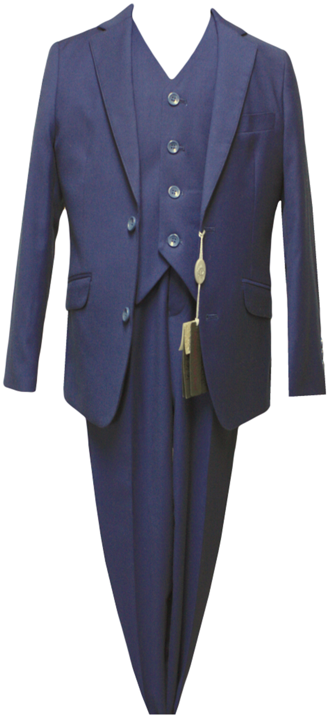 JODANO Boys 5 Piece Suit in New Blue #2121304