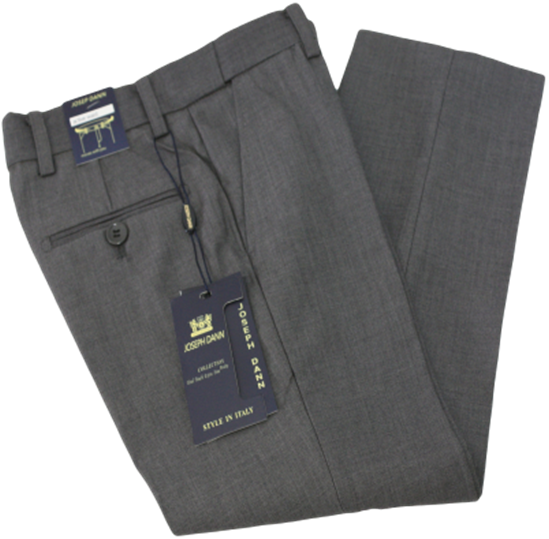 Boys' Dress Pants Expandable Waist in Charcoal 2121304P