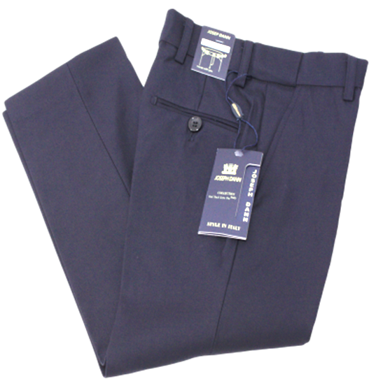 Boys' Dress Pants Expandable Waist in Navy 2121304P