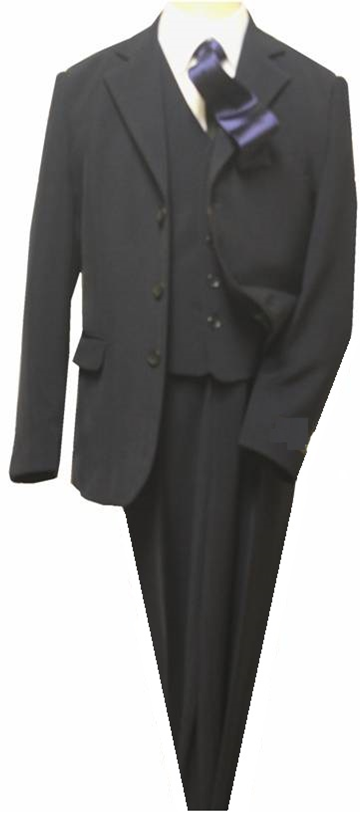 JODANO Boys 5 Piece Suit in Navy #2121309-5